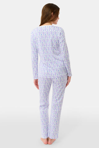 Roller Rabbit Lavender Monkey Pajamas