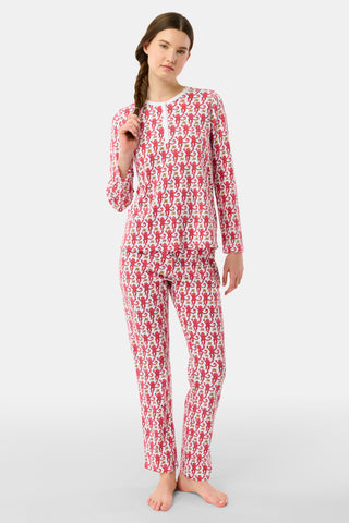 Roller Rabbit Pink Monkey Pajamas