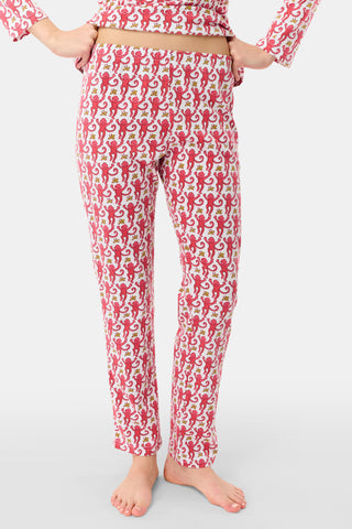 Roller Rabbit Pink Monkey Pajamas