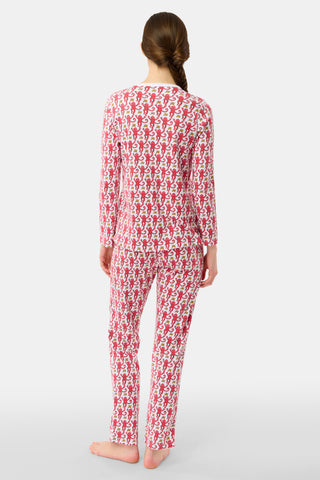 Roller Rabbit Pink Monkey Pajamas