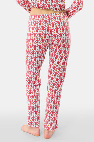 Roller Rabbit Pink Monkey Pajamas