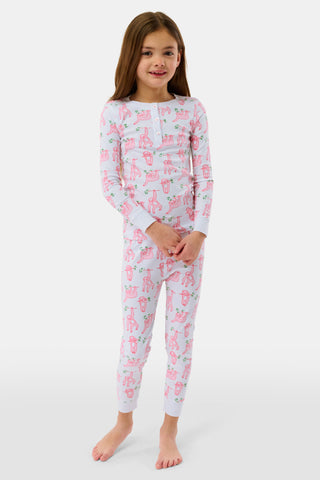 Kids Sleepy Sloth Pajamas