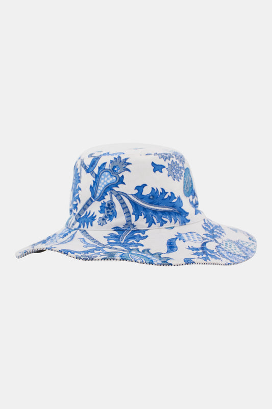 Roller Rabbit Blue Amanda Bucket Hat