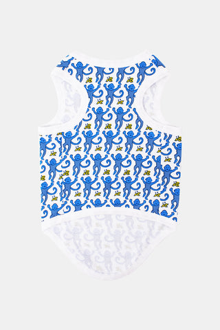 Roller Rabbit Blue Monkey Dog Pajamas