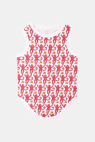 Roller Rabbit Pink Monkey Dog Pajamas