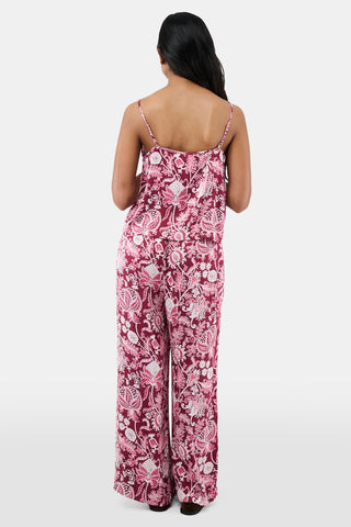 ROLLER RABBIT BURGUNDY AMANDA TINA TANK SET