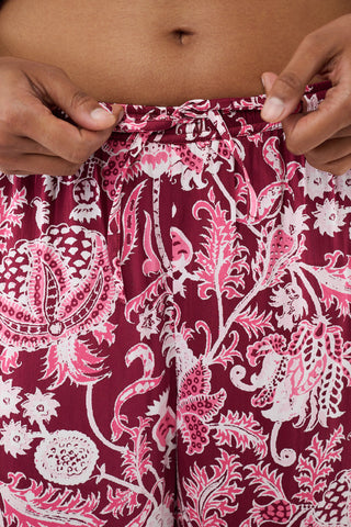 ROLLER RABBIT BURGUNDY AMANDA TINA TANK SET