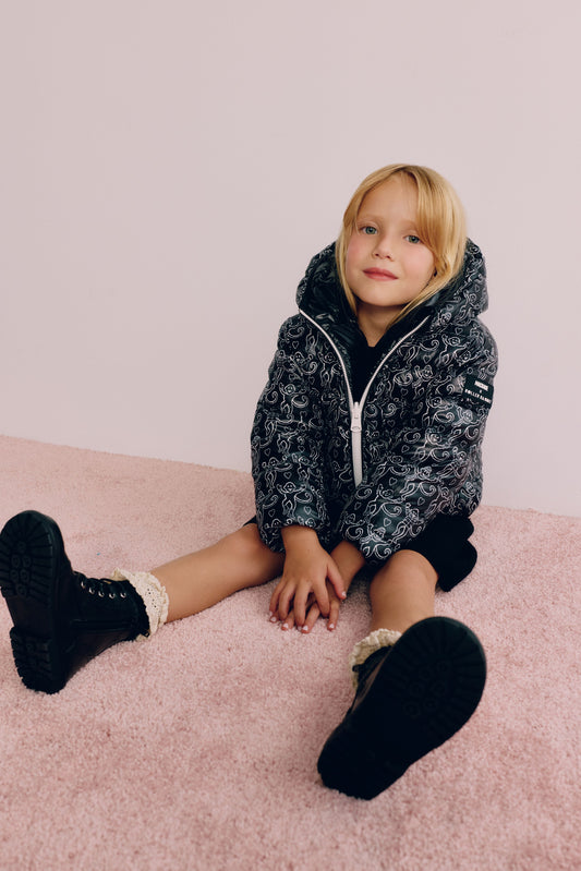 Kids Mackage Monkey Reversible Puffer view 1