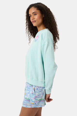 Roller Rabbit Mint Apres Sea Phoebe Sweatshirt
