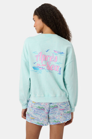 Roller Rabbit Mint Apres Sea Phoebe Sweatshirt