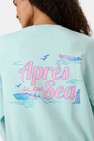 Roller Rabbit Mint Apres Sea Phoebe Sweatshirt