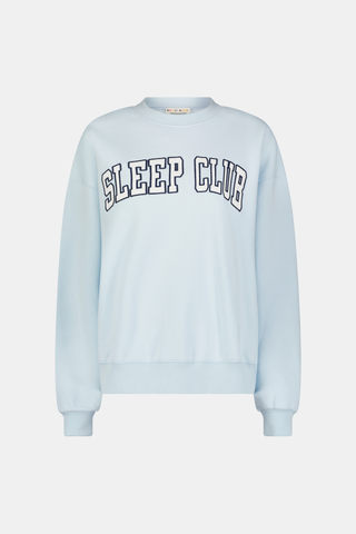 Roller Rabbit Ice Blue Sleep Club Andie Sweatshirt