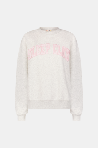 Roller Rabbit Heather/Pink Sleep Club Andie Sweatshirt