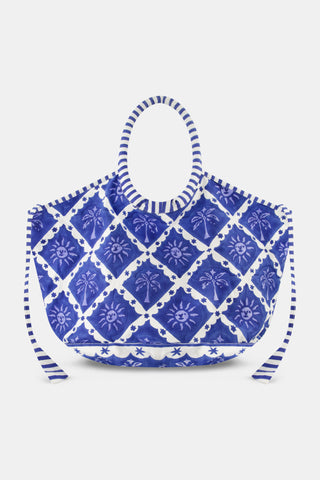 Roller Rabbit Navy Sunny Days Bondi Bag