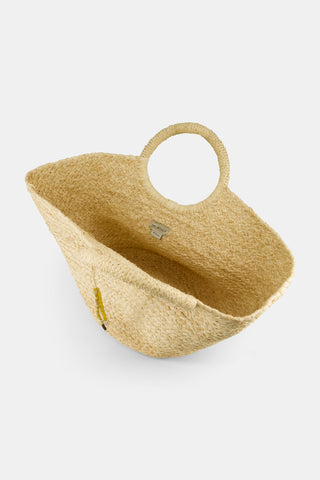 Roller Rabbit Natural Mimi Basket Tote