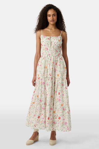 Roller Rabbit White Baroque Floral Karla Dress