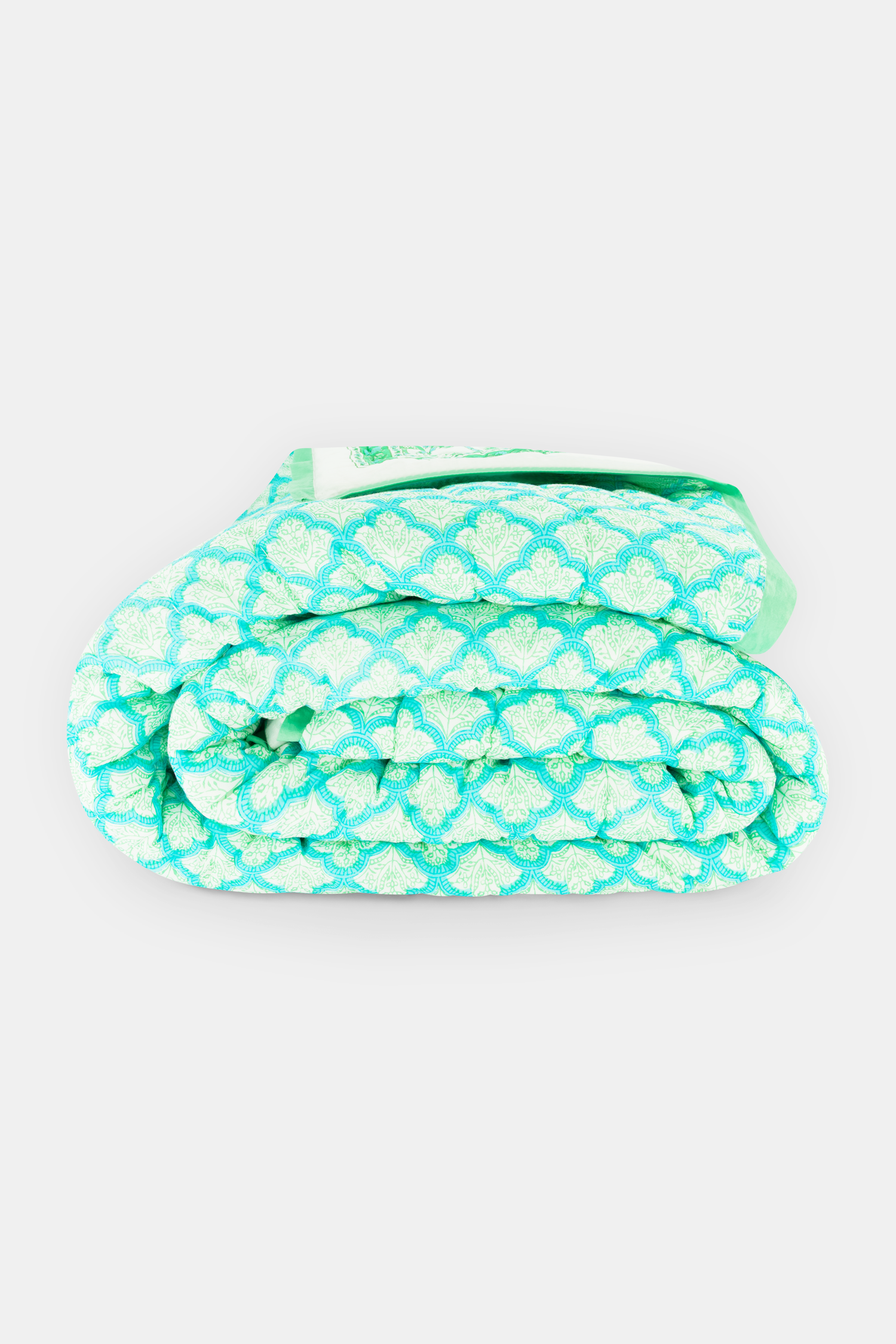 Roller Rabbit Mint Amanda/Jemina Reversible Quilt