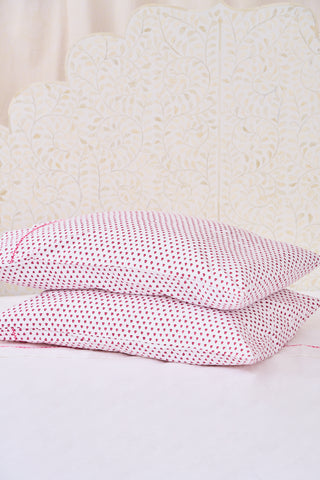 Hearts Pillowcase Set