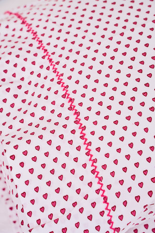 Hearts Pillowcase Set