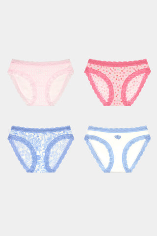 Pastel Core Bikini 4 Pack