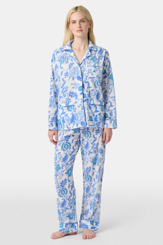 Roller Rabbit Blue Amanda Loungewear