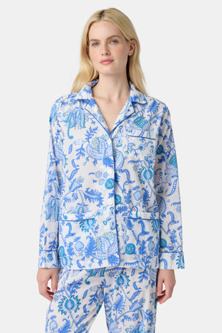 Roller Rabbit Blue Amanda Loungewear