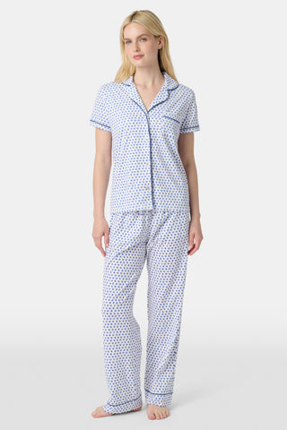 Roller Rabbit Blue Hearts Fiora Pajamas