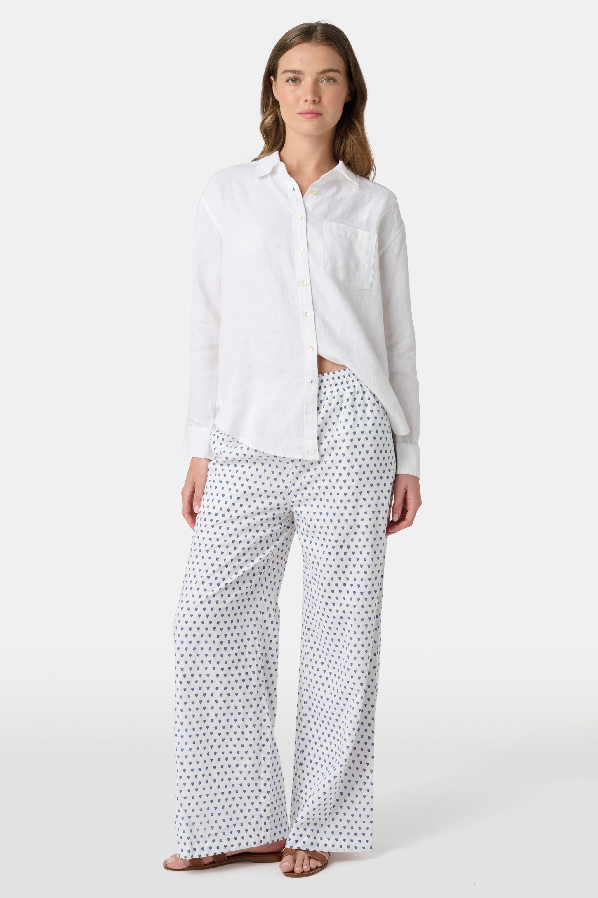 Seaside Stripe Kaylee Pant | Roller Rabbit