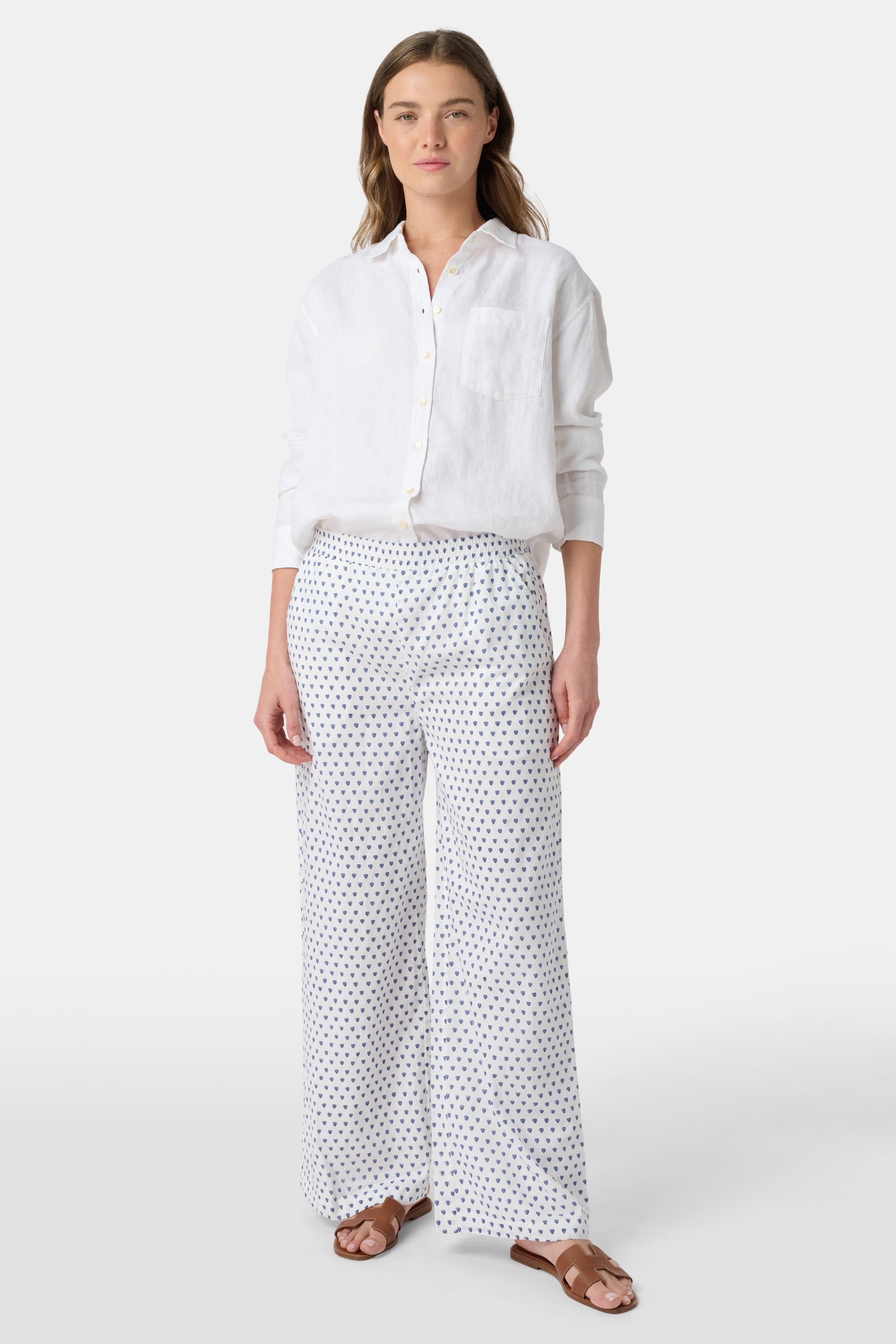 Seaside Stripe Kaylee Pant | Roller Rabbit