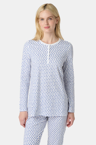 Roller Rabbit Blue Hearts Pajamas