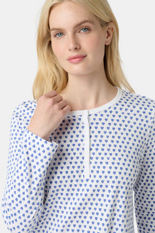 Roller Rabbit Blue Hearts Pajamas
