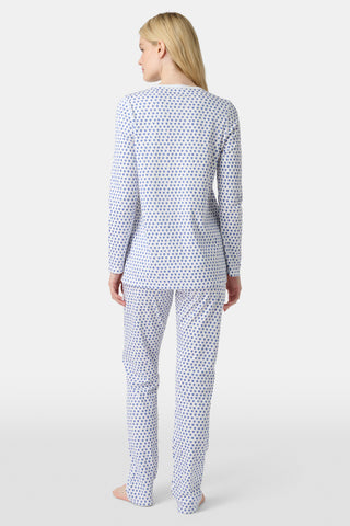 Roller Rabbit Blue Hearts Pajamas