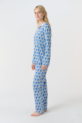 Roller Rabbit Blue Monkey Pajamas