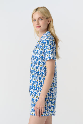 Roller Rabbit Monkey Polo Pajamas