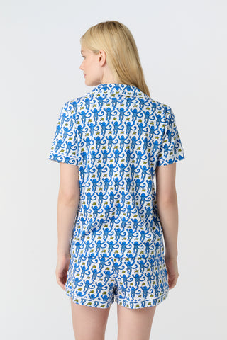 Roller Rabbit Monkey Polo Pajamas