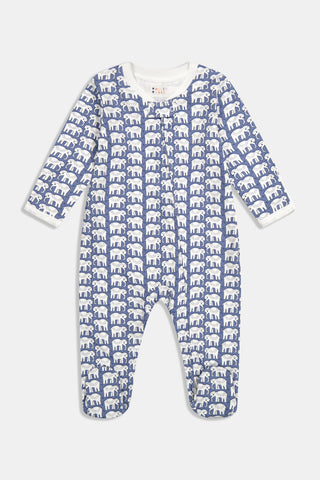 Infant Hathi Zipper Footie