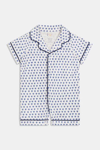 Infant Hearts Polo Onesie