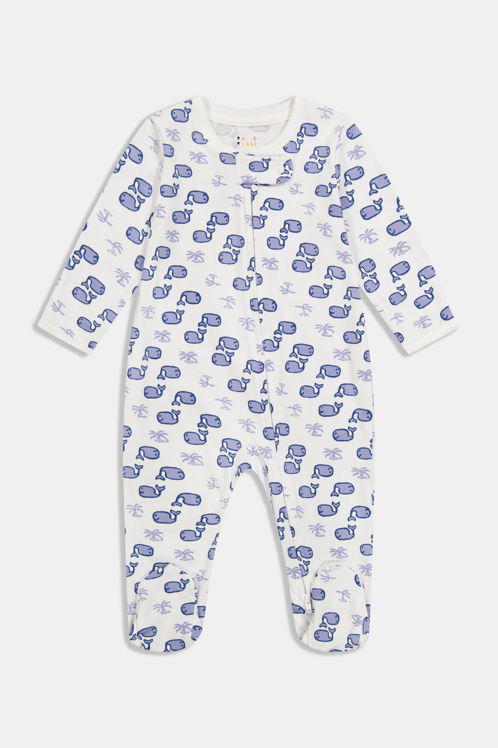 Infant Moby Zipper Footie | Roller Rabbit