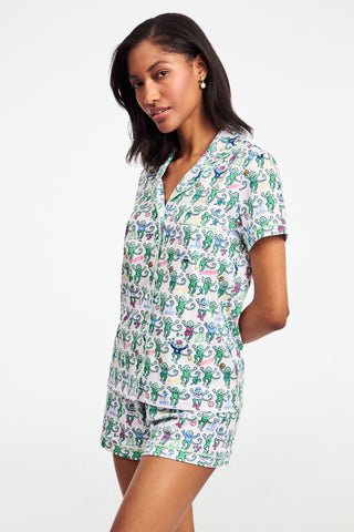 Boston Monkey Polo Pajamas