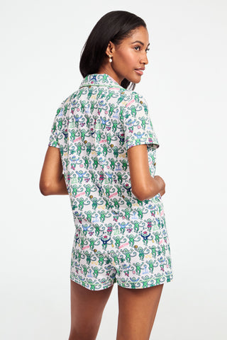 Boston Monkey Polo Pajamas