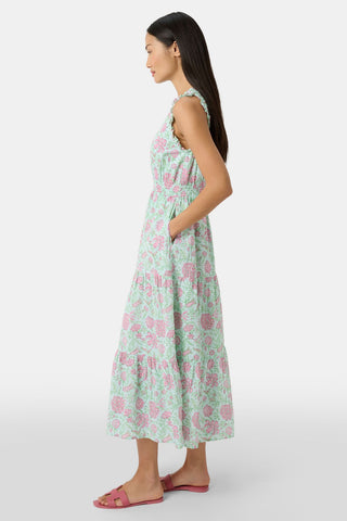 Roller Rabbit Pink Camellia Block Milani Dress