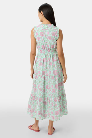 Roller Rabbit Pink Camellia Block Milani Dress