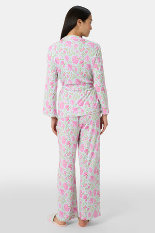 Roller Rabbit Pink Camellia Block Millie Set