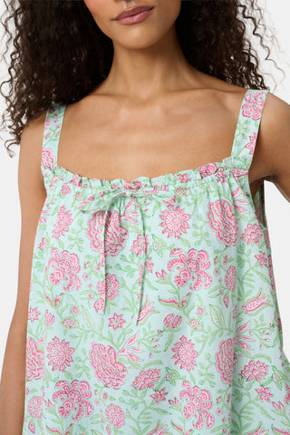 Roller Rabbit Pink Camellia Block Keaton Dress