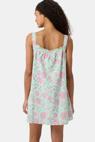 Roller Rabbit Pink Camellia Block Keaton Dress