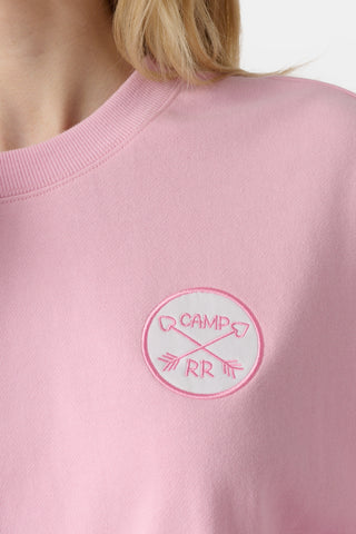 Roller Rabbit Pink Camp RR Crewneck