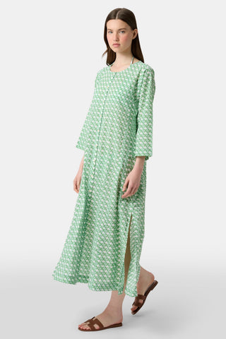 Roller Rabbit Green Cane Anu Long Kurta