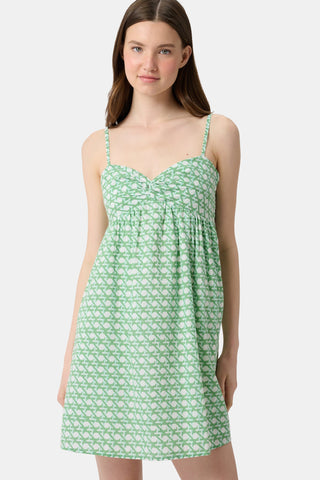 Roller Rabbit Green Cane Sofie Dress
