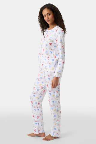 Roller Rabbit Red Catch Of The Day Pajamas