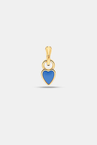 Roller Rabbit Blue Heart Charm